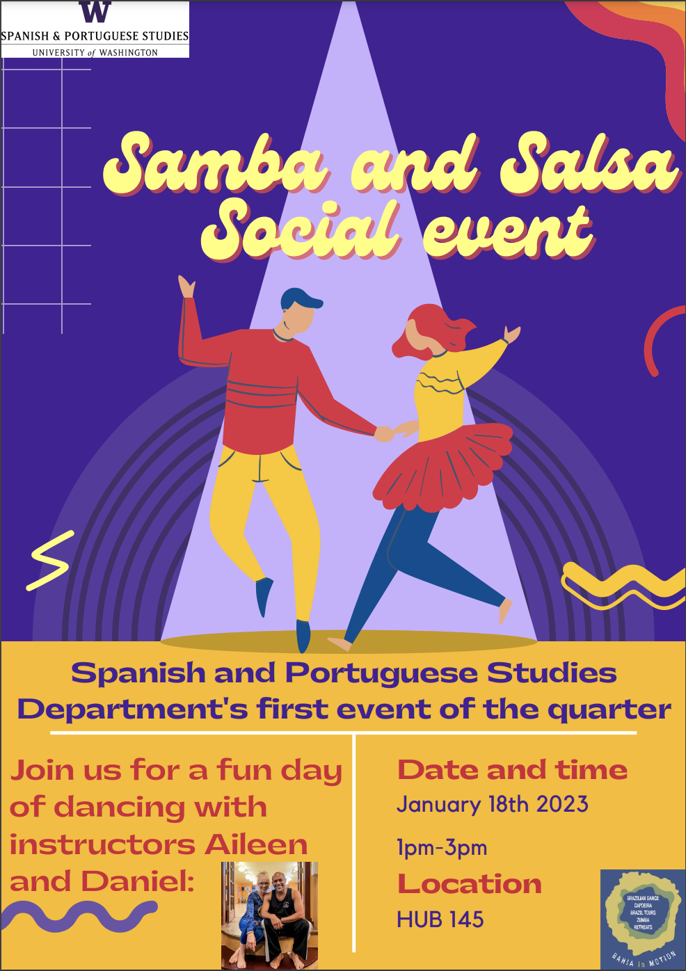 Samba and Salsa Social Event