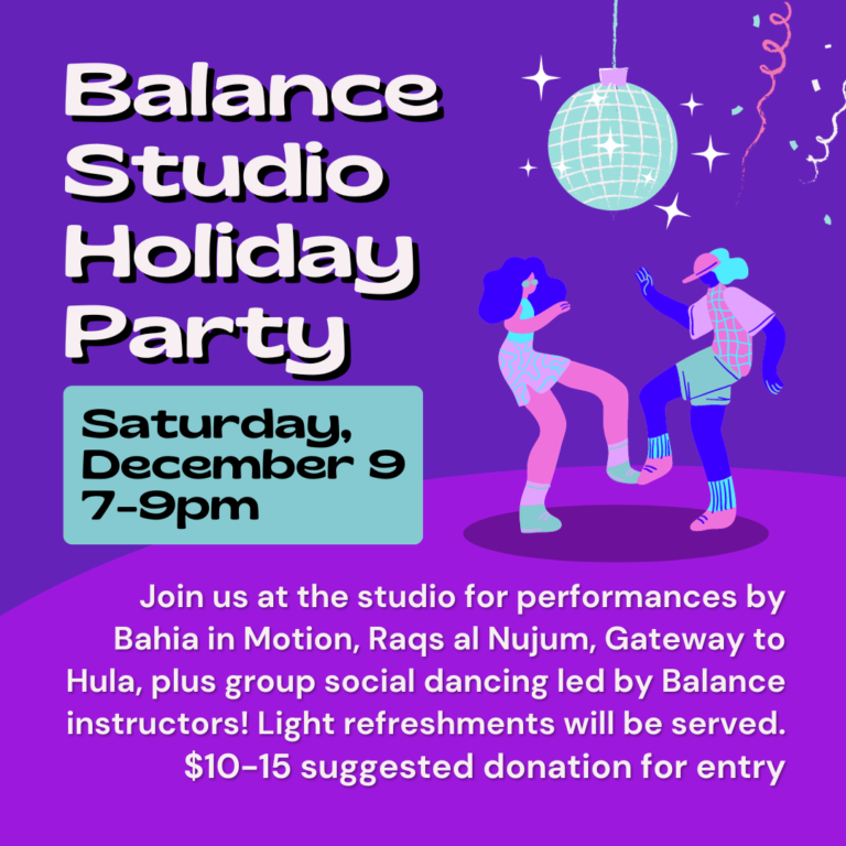 Balance Studio Holiday Party