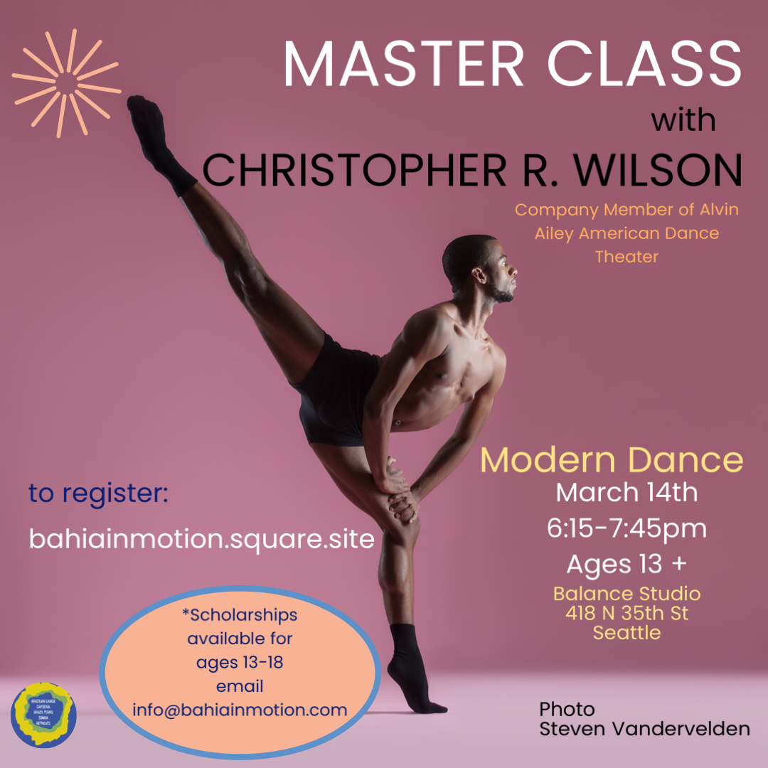 Christopher R Wilson Master Class poster